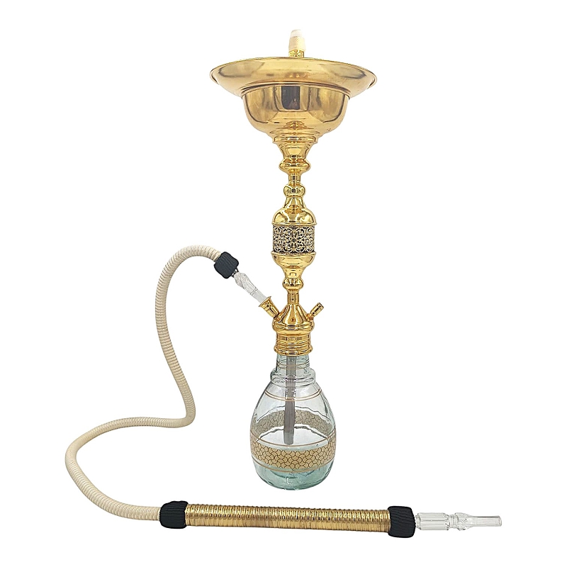 Aladin Tradi Egyptian hookah gold